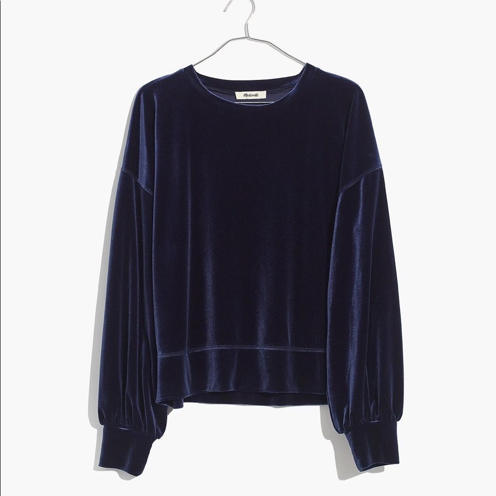Madewell balloon sleeve sweatshirt